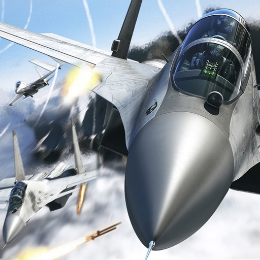 F18 F16 Dogfight Air Strike Simulator 3D Icon