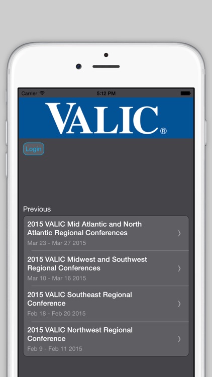 VALIC Meetings and Events