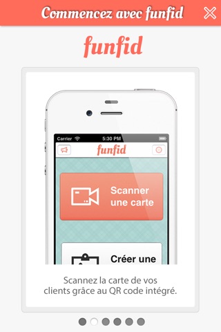 funfid Pro, solution de fidélisation pour les commerçants screenshot 2