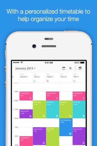 OOHLALA - Campus App with Events Calendar, Class Schedule and Friends' Timetable screenshot 2