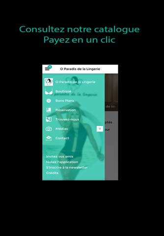 OPARADIS DE LA LINGERIE screenshot 2