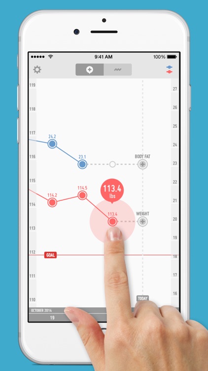 PopWeight - Easily track and record your weight screenshot-0