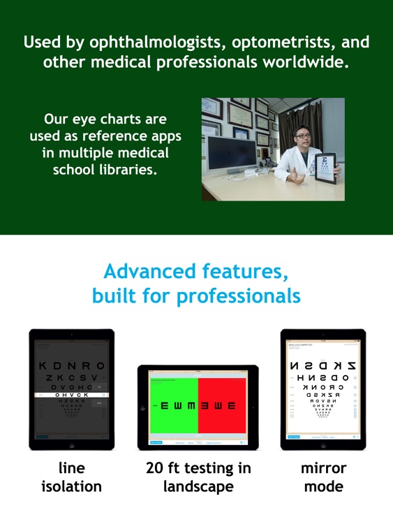 Eye Chart Professional