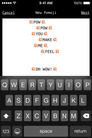 Pomoji — A Canvas for Text and Emoji Art screenshot 4