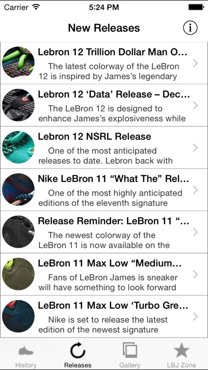 Lebron Shoe Edition - All Time Releases screenshot-3