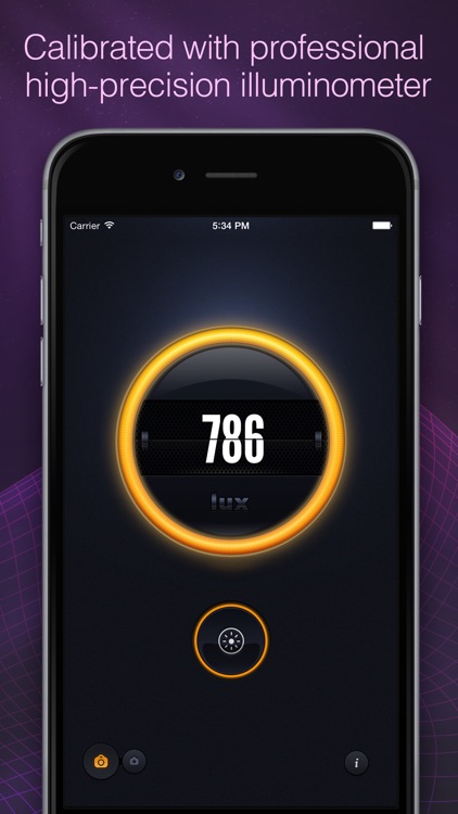 Light Meter - measure luminosity in lux, fc, lumen