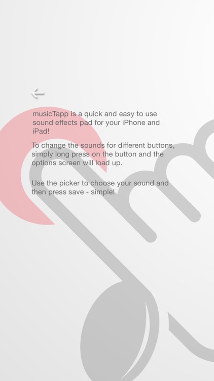 musictapp - Your Personal Music and Sound Effects Pad