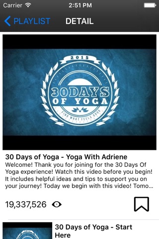 YogaTube - Include Yoga YouTube Videos of Yoga With Adriene, BeFiT screenshot 2