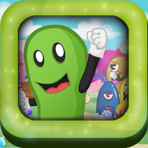 Jelly-Bean Run-ner Flop and Jump Candy Land Escape Icon