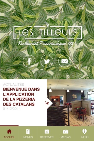 Les Tilleuls - Restaurant Marseille screenshot 2