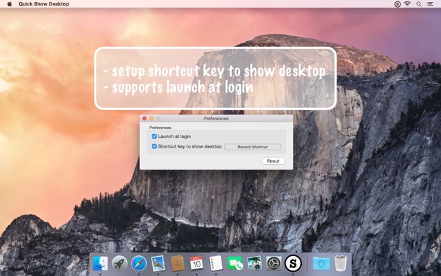 Quick Show Desktop - Hide All Windows In A Click(圖2)-速報App