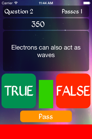 True or False Particle Physics - Test your knowledge of Particle Physics screenshot 3