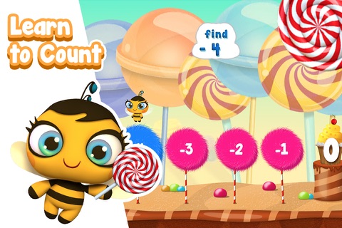 Learn to Count 1234 on the Numberline : Identifying & Picking Numbers Playtime for Toddlers in Montessori  FREE screenshot 2