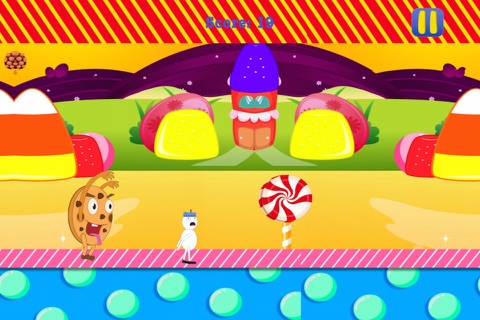 Run From Giant Cookie -  Sweet Dessert Escape Dash (Premium) screenshot 4