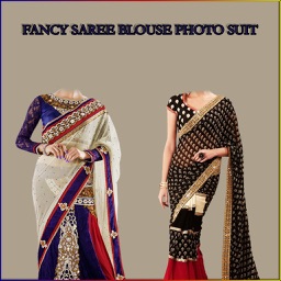 Fancy Saree Blouse Photo Suit
