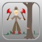 Lumber man: A timber chop axe challenge