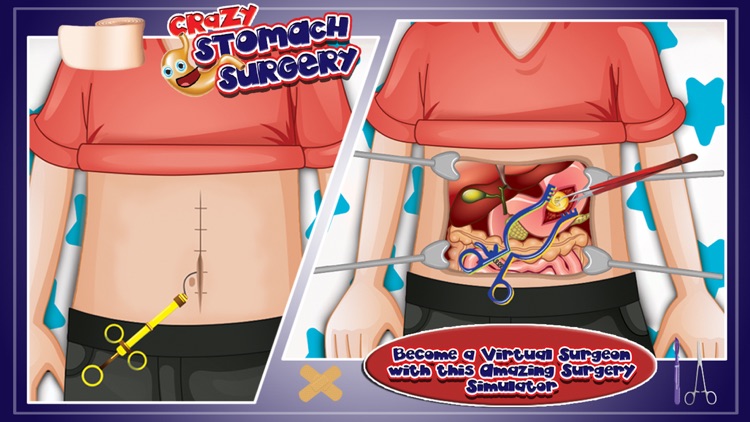 Crazy Stomach Surgery – Perform tummy operation in this virtual doctor game screenshot-4