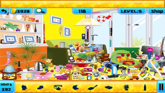 Messy Hidden Objects For Kids