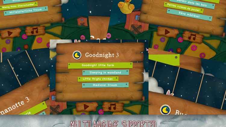 Goodnight 3 - Lullabies & Free Music for Children (Clay Farm edition) screenshot-3