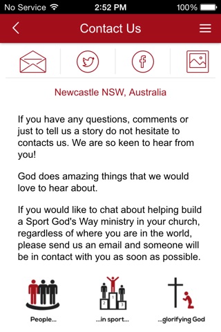 Sport God's Way screenshot 3