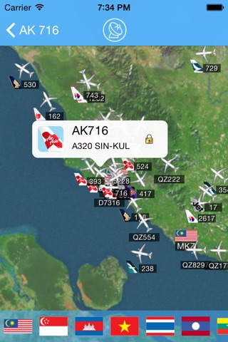 KL Airport  iPlane Flight Information - Kuala Lumpur International KLIA screenshot 3