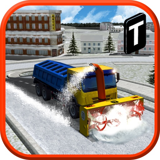 Snow Blower Truck Sim 3D icon