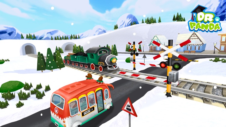 Dr. Panda's Bus Driver: Christmas screenshot-4