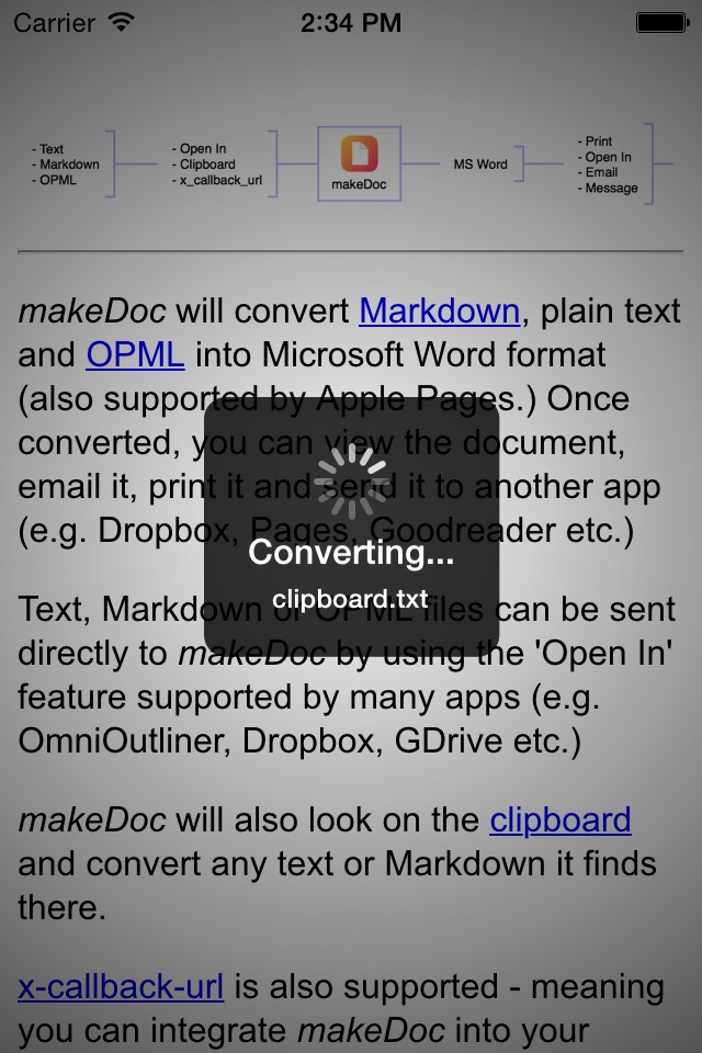 makeDoc screenshot 3
