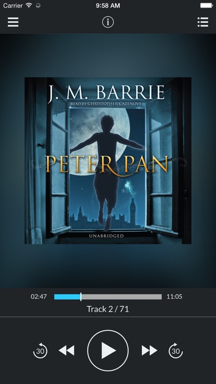 Peter Pan (by J. M. Barrie) (UNABRIDGED AUDIOBOOK)