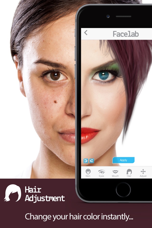 FaceLab - perfect makeover cosmetic retouch & free selfie makeup app screenshot 4