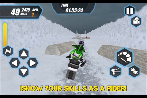 Snow Moto Racing 2015 screenshot 2