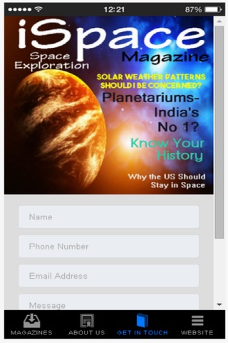 iSpace:Space Explorer Magazine screenshot 4