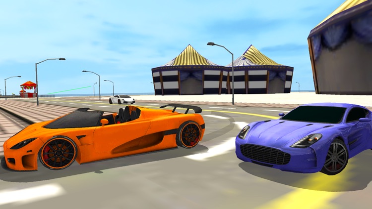 Burning Wheels Car Racer 3D screenshot-4