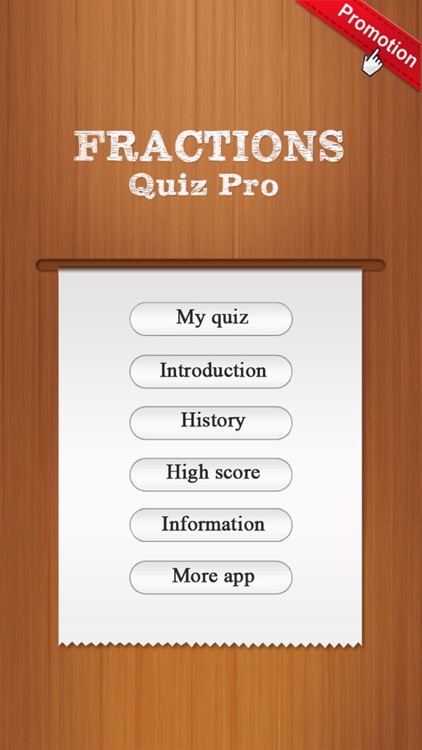 Fractions Quiz Pro
