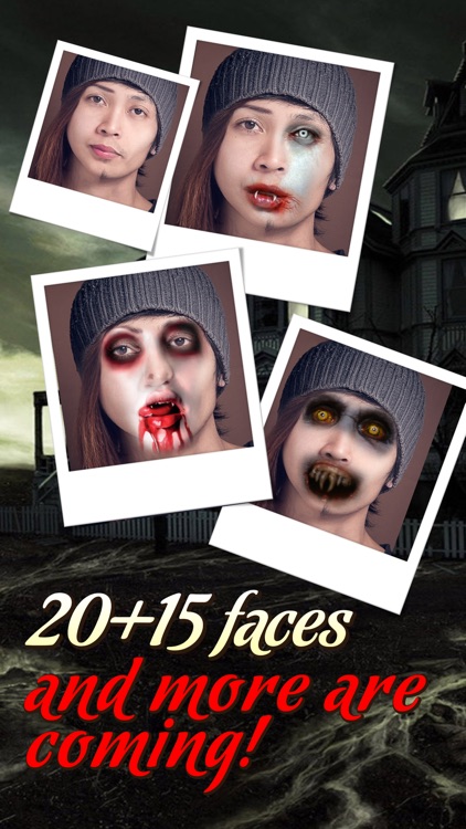 Vampire Face Maker - Turn Your Pic Into a Scary Monster! Photo Booth