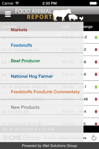 Food Animal Report screenshot 2