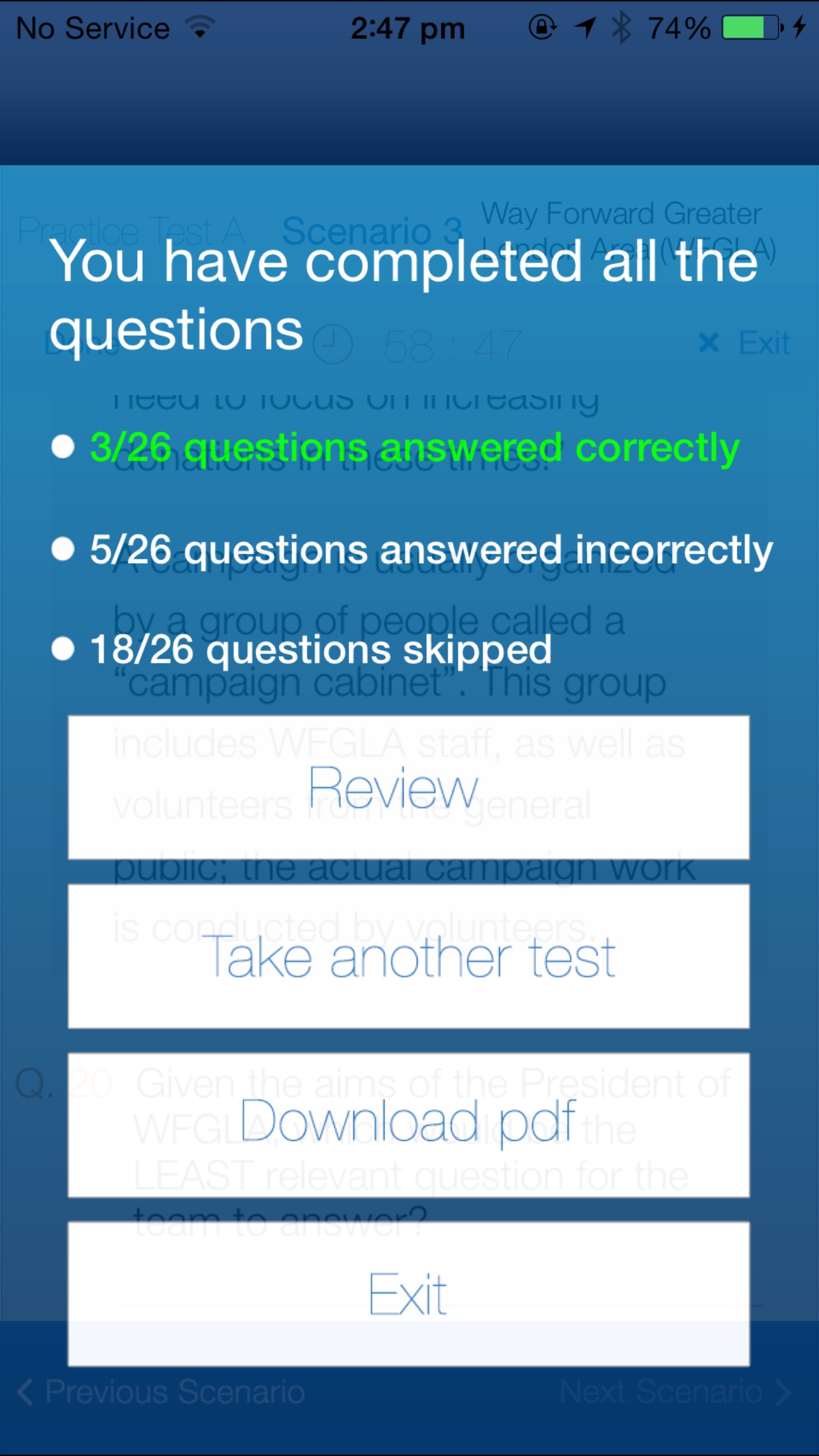 McKinsey Problem Solving Practice Test ASO Report And App Store Data