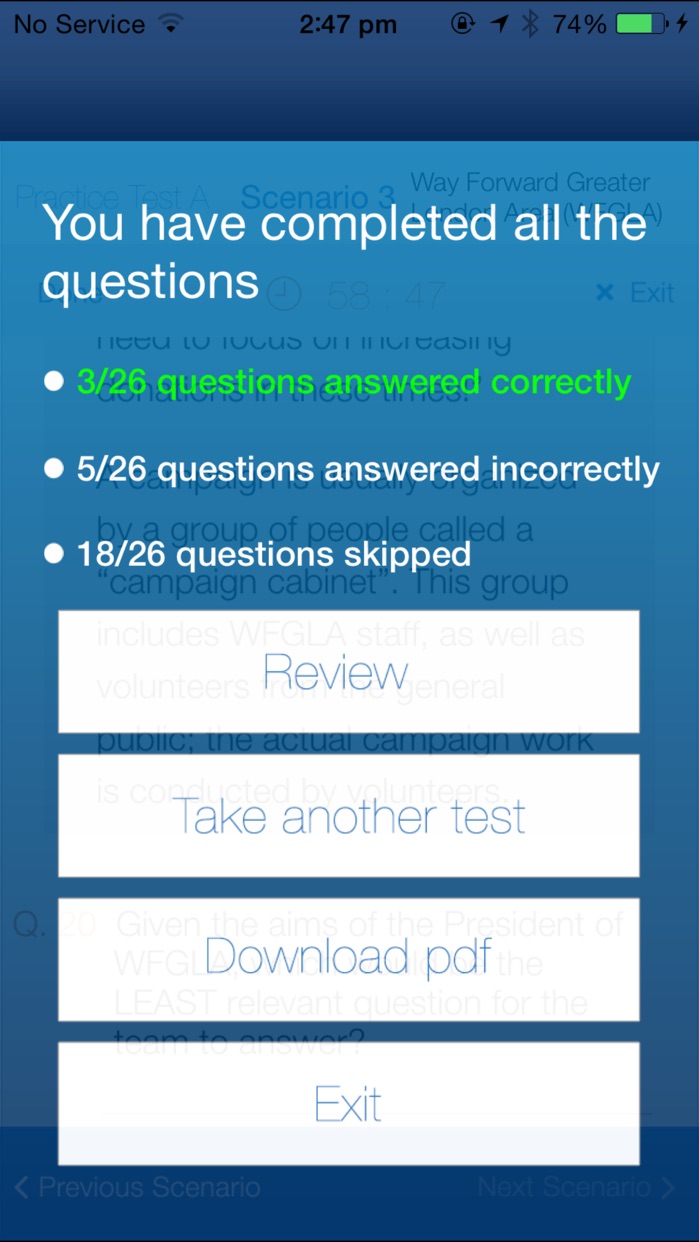 mckinsey problem solving test practice test c