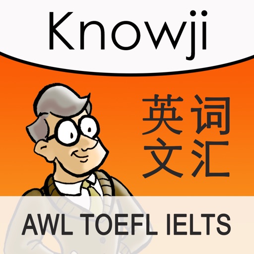 Knowji AWL+ (Academic Word List) iOS App