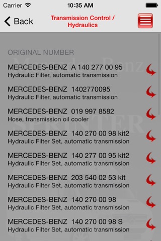 Запчасти Mercedes-Benz SPRINTER screenshot 3