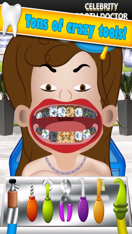 A Little Princess Celebrity Dentist - My Crazy Hospital Office For Girls Salon 2 Pro