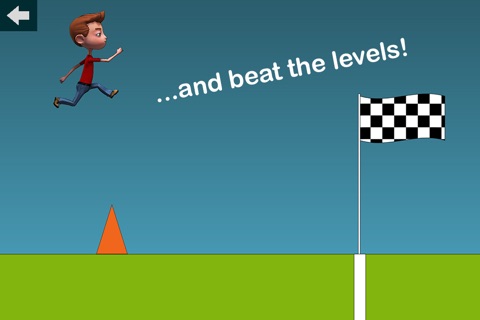 Easy Jumping Game - run and jump over obstacles and feel great finishing the levels screenshot 2