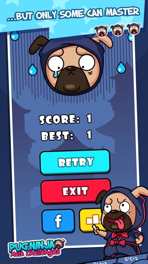 Pug Ninja - Math Challenges(圖4)-速報App