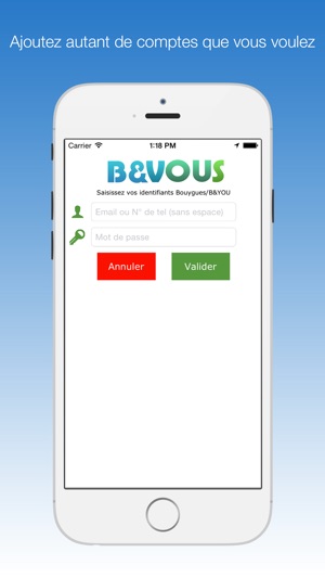 B&VOUS : Suivi conso pour bandyou bouygues premium(圖5)-速報App