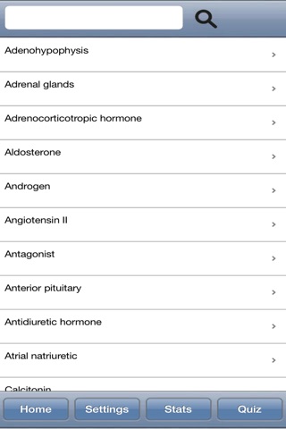 Human Biology : Endocrine System Quiz screenshot 4