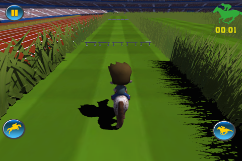 Horse Racing 3D Free (Kids Edition) screenshot 4
