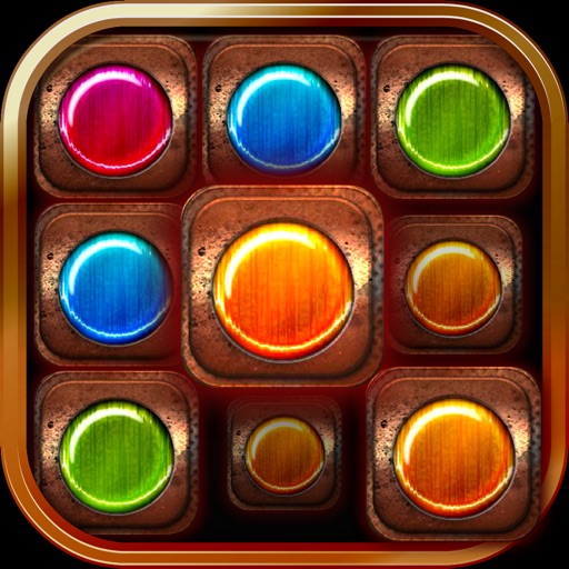 A Steampunk Gear Machines : Match and Connect Puzzle Blast - Full Version icon
