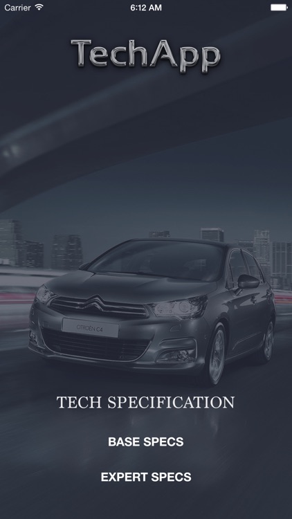 TechApp for Citroën