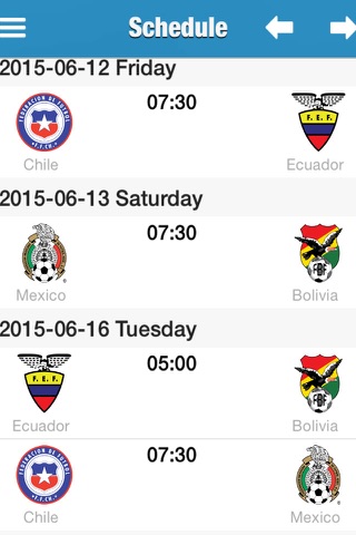 BestFootball for Copa American -Odds,Fixtures & Results screenshot 2