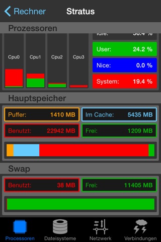 GKrellM - server performance monitoring tool - HD edition screenshot 2